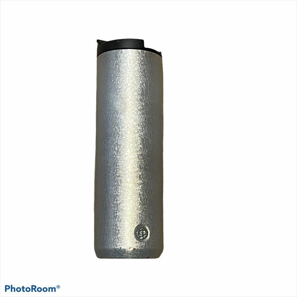 Starbucks 2019 Silver Crackled Tumbler 16 fl oz.